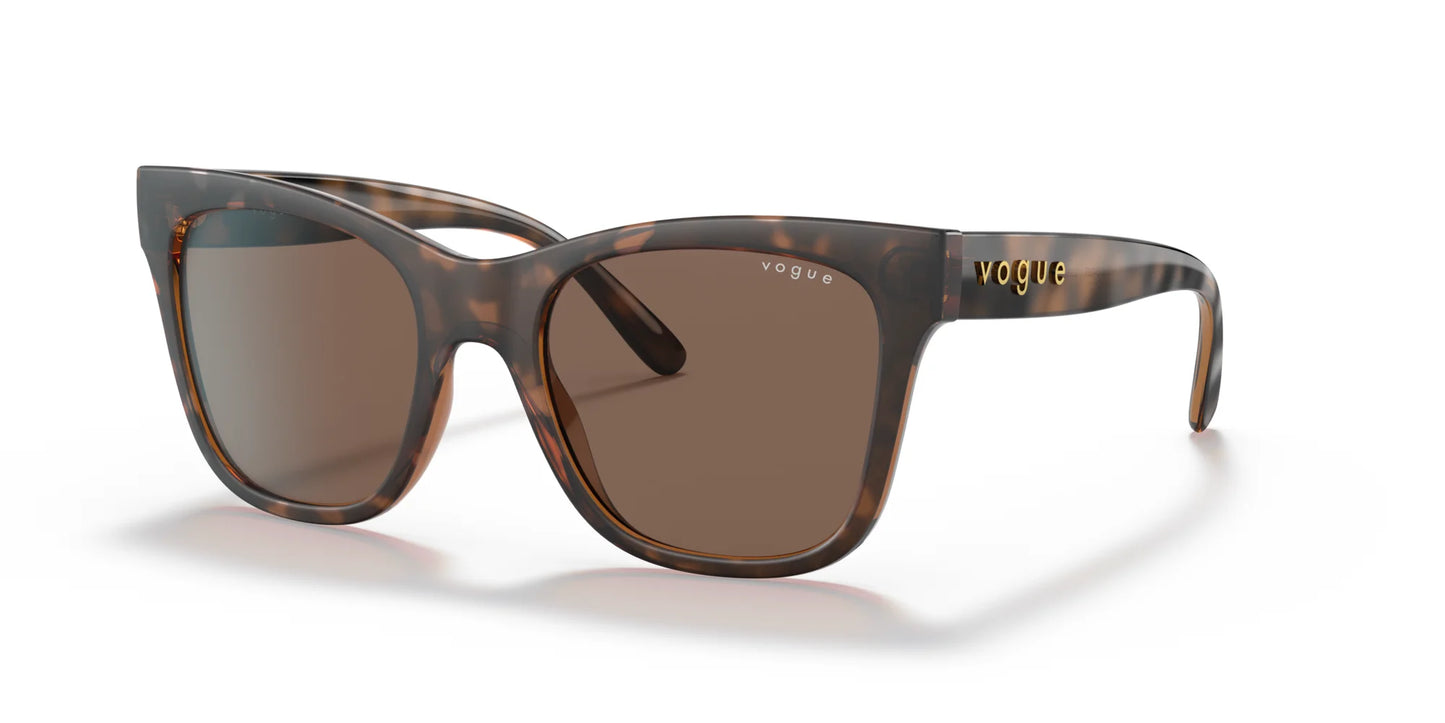 Vogue VO5428S Sunglasses Top Havana / Light Brown / Dark Brown