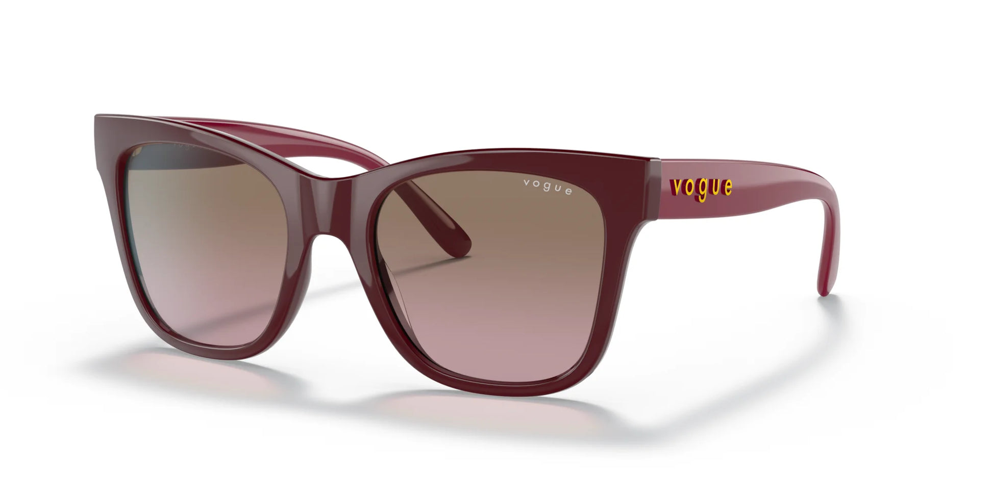 Vogue VO5428SF Sunglasses Bordeaux / Violet Gradient Brown