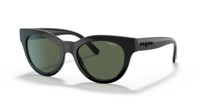 Vogue VO5429S Sunglasses Black / Dark Green