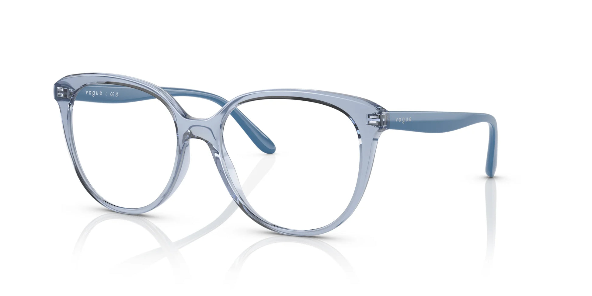 Vogue VO5451 Eyeglasses Transparent Light Blue