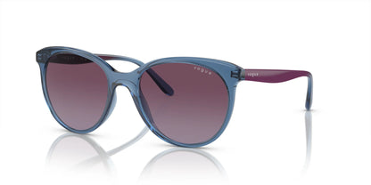 Vogue VO5453S Sunglasses Transparent Light Blue / Violet Gradient