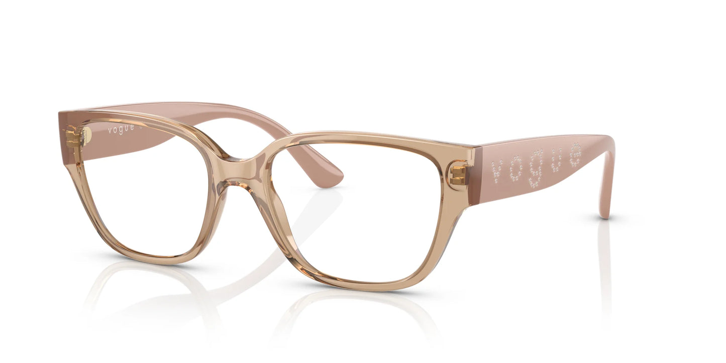 Vogue VO5458B Eyeglasses Transparent Light Brown