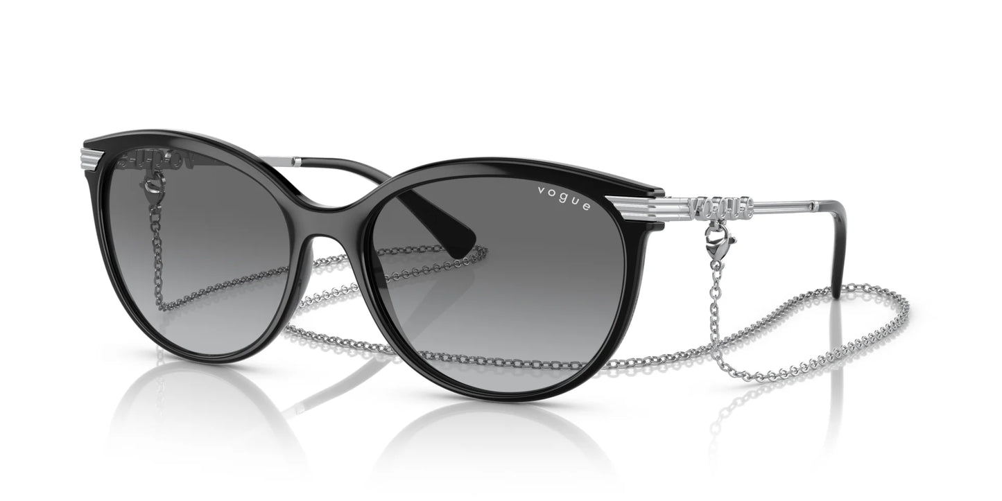 Vogue VO5460S Sunglasses Black / Gradient Grey
