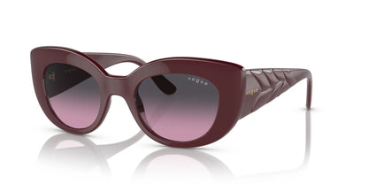 Vogue VO5480S Sunglasses Full Bordeaux / Violet Gradient Grey