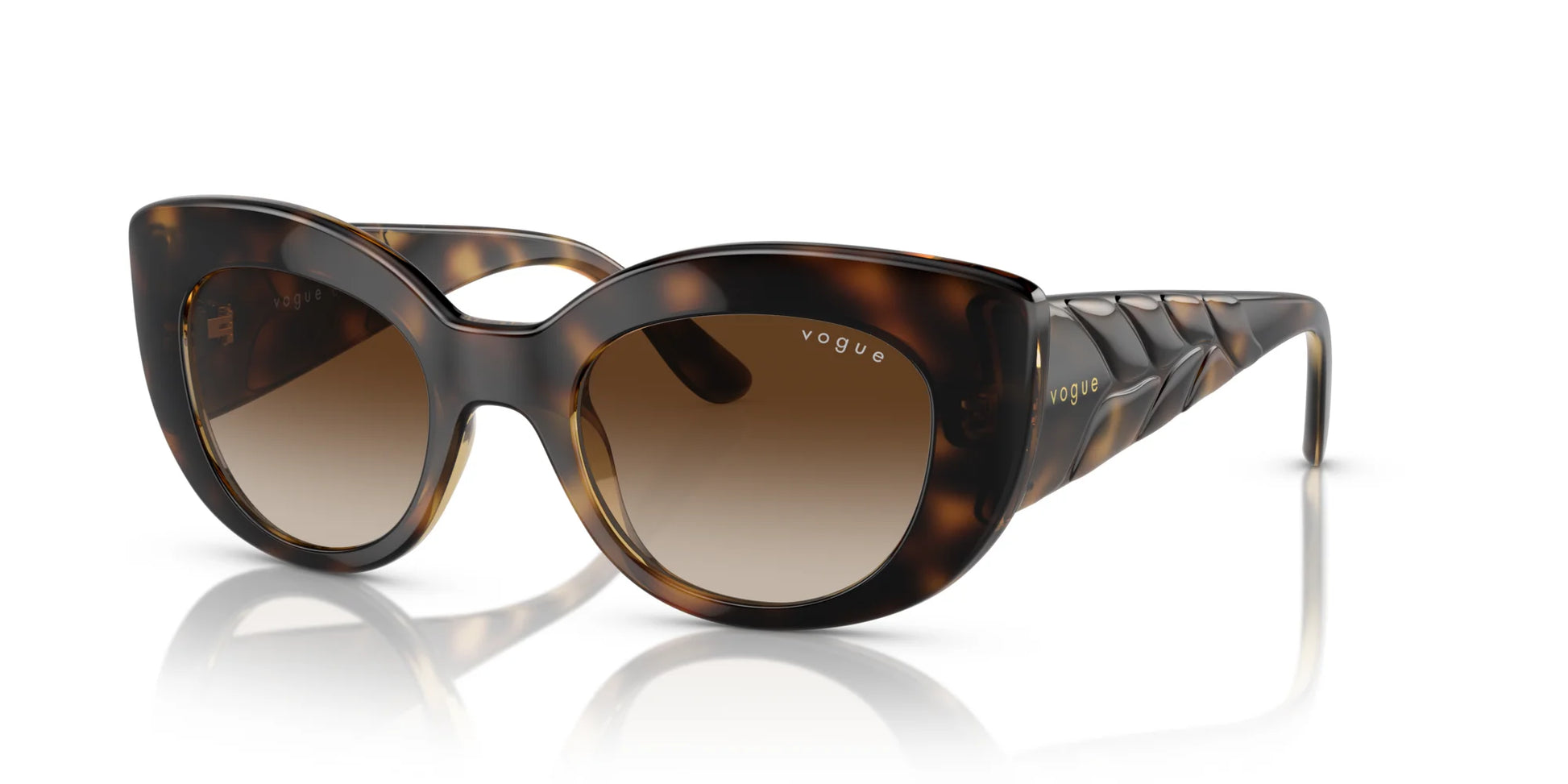 Vogue VO5480S Sunglasses Dark Havana / Gradient Brown