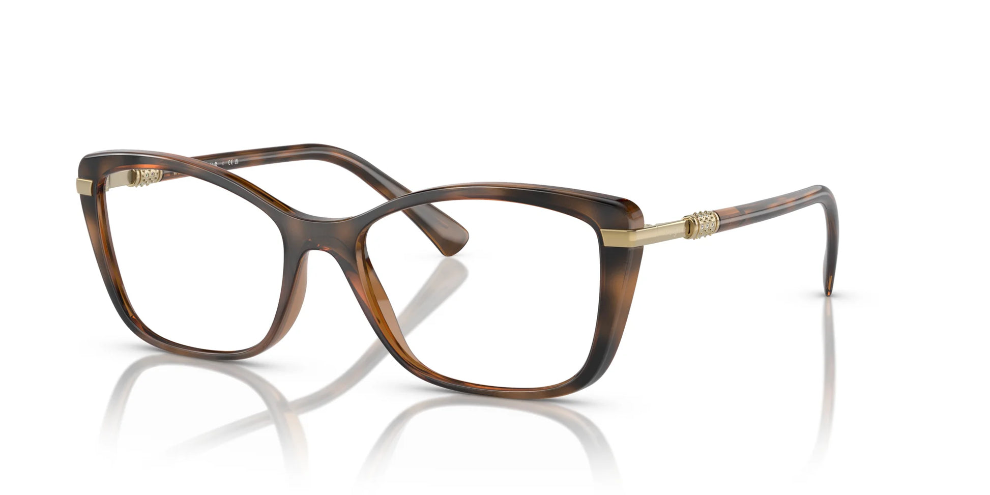 Vogue VO5487B Eyeglasses Top Havana / Light Brown