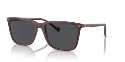 Vogue VO5493S Sunglasses Full Wine Red / Dark Grey