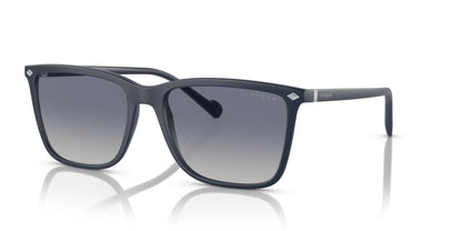 Vogue VO5493S Sunglasses Full Dark Blue / Grey Gradient Blue