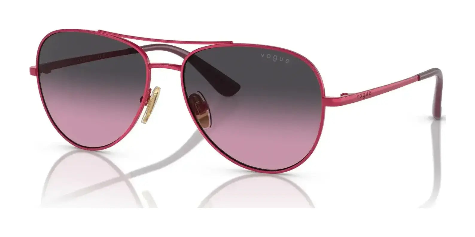 Vogue VJ1001 Sunglasses Fuchsia / Violet Gradient Grey