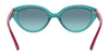 Vogue VJ2002 Sunglasses | Size 46 / Top Transparent Green / Azure Mirror Silver Gradient (2N 36.3%) №27817C