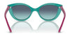 Vogue VJ2003 Sunglasses | Size 46 / Top Bordeaux / Light Pink Gradient Pink (2N 20.3%) №27768D