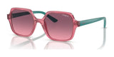 Vogue VJ2006 Sunglasses Transparent Red / Pink Gradient