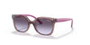 Vogue VJ2009 Sunglasses / Transparent Pink №28574Q / Violet Gradient Dark Grey (2N 22.9%) / Size 45