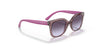 Vogue VJ2009 Sunglasses / Transparent Pink №28574Q / Violet Gradient Dark Grey (2N 22.9%) / Size 45