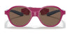 Vogue VJ2012 Sunglasses / Blue On Rubber Cream / Dark Grey (3N 9.3%) №297487 / Size 40