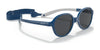 Vogue VJ2012 Sunglasses / Blue On Rubber Cream / Dark Grey (3N 9.3%) №297487 / Size 40