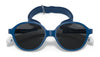 Vogue VJ2012 Sunglasses / Blue On Rubber Cream / Dark Grey (3N 9.3%) №297487 / Size 40
