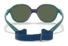 Vogue VJ2012 Sunglasses / Blue On Rubber Cream / Dark Grey (3N 9.3%) №297487 / Size 40