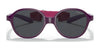 Vogue VJ2012 Sunglasses / Blue On Rubber Cream / Dark Grey (3N 9.3%) №297487 / Size 40