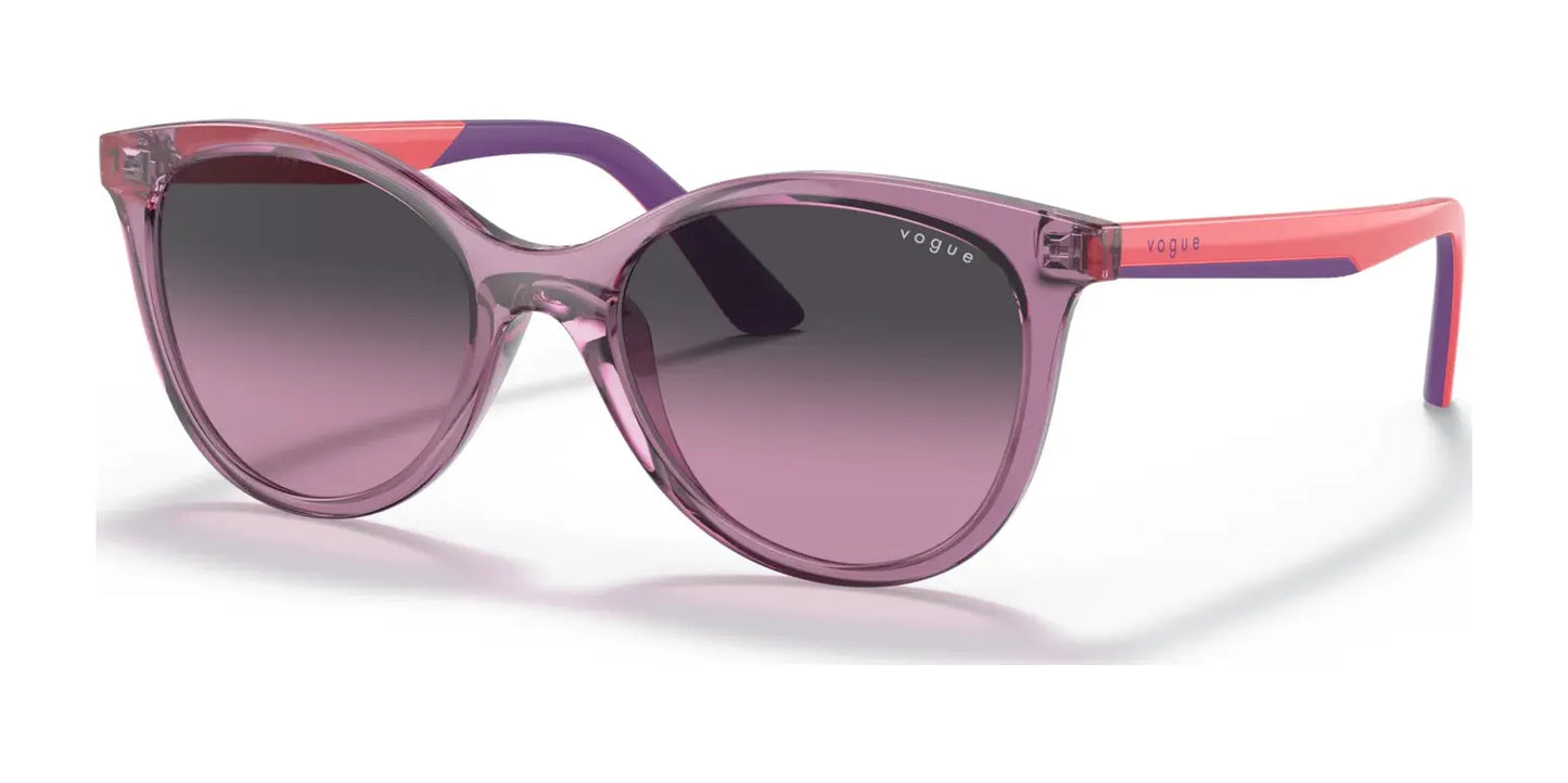 Vogue VJ2013 Sunglasses Transparent Cherry / Violet Dark Grey