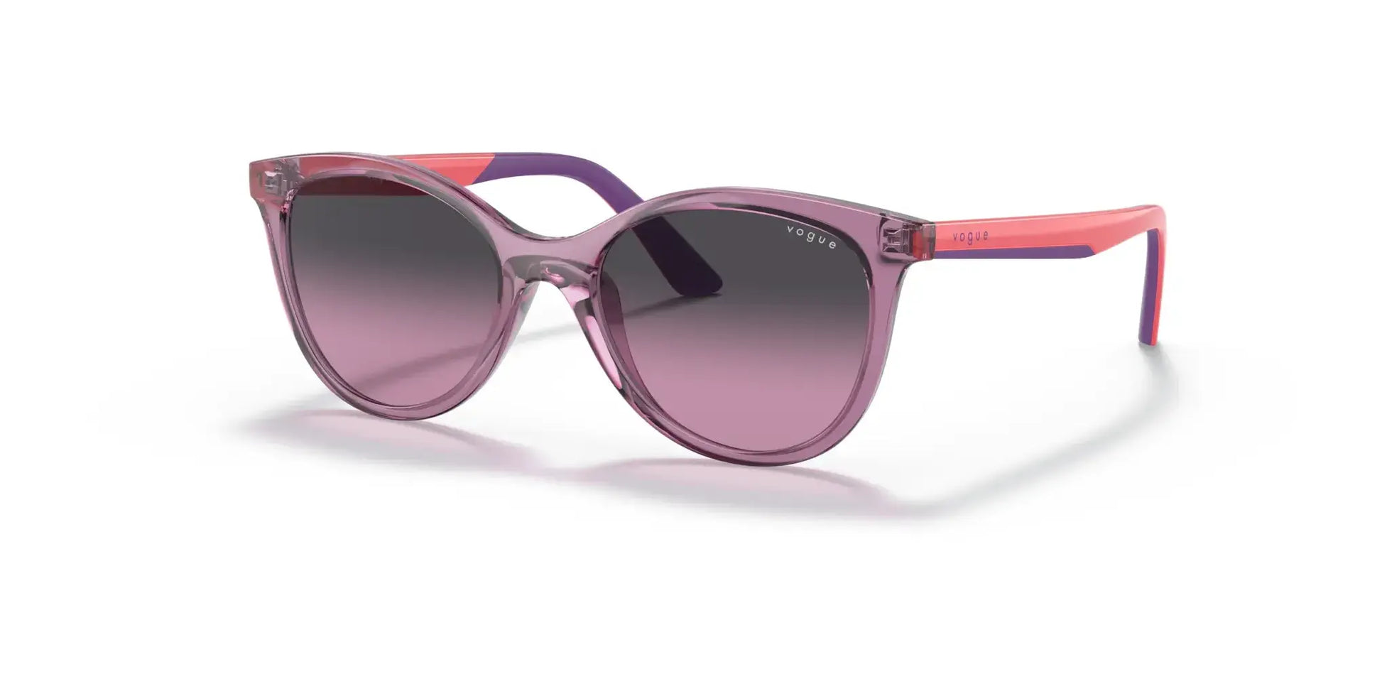 Vogue VJ2013 Sunglasses Transparent Cherry / Violet Dark Grey