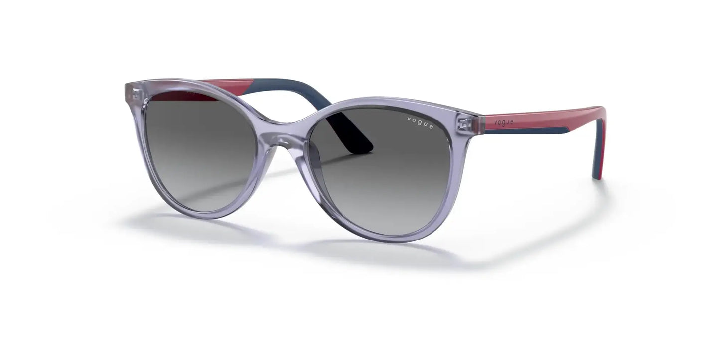 Vogue VJ2013 Sunglasses Transparent Violet / Grey Gradient