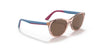 Vogue VJ2015 Sunglasses | Size 48 / Transparent Pink №286473 / Dark Brown (3N 9%)