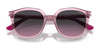 Vogue VJ2016 Sunglasses | Size 45 / Transparent Blue / Gradient Light Blue Mirror Silver (2N 32%) №28387B