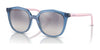 Vogue VJ2016 Sunglasses | Size 45 / Transparent Blue / Gradient Light Blue Mirror Silver (2N 32%) №28387B