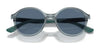 Vogue VJ2018 Sunglasses | Size 45 / Transparent Dark Green / Dark Brown (3N 13.3%) №306773