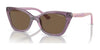 Vogue VJ2020 Sunglasses | Size 48 / Transparent Violet / Dark Brown (3N 13.3%) №306473