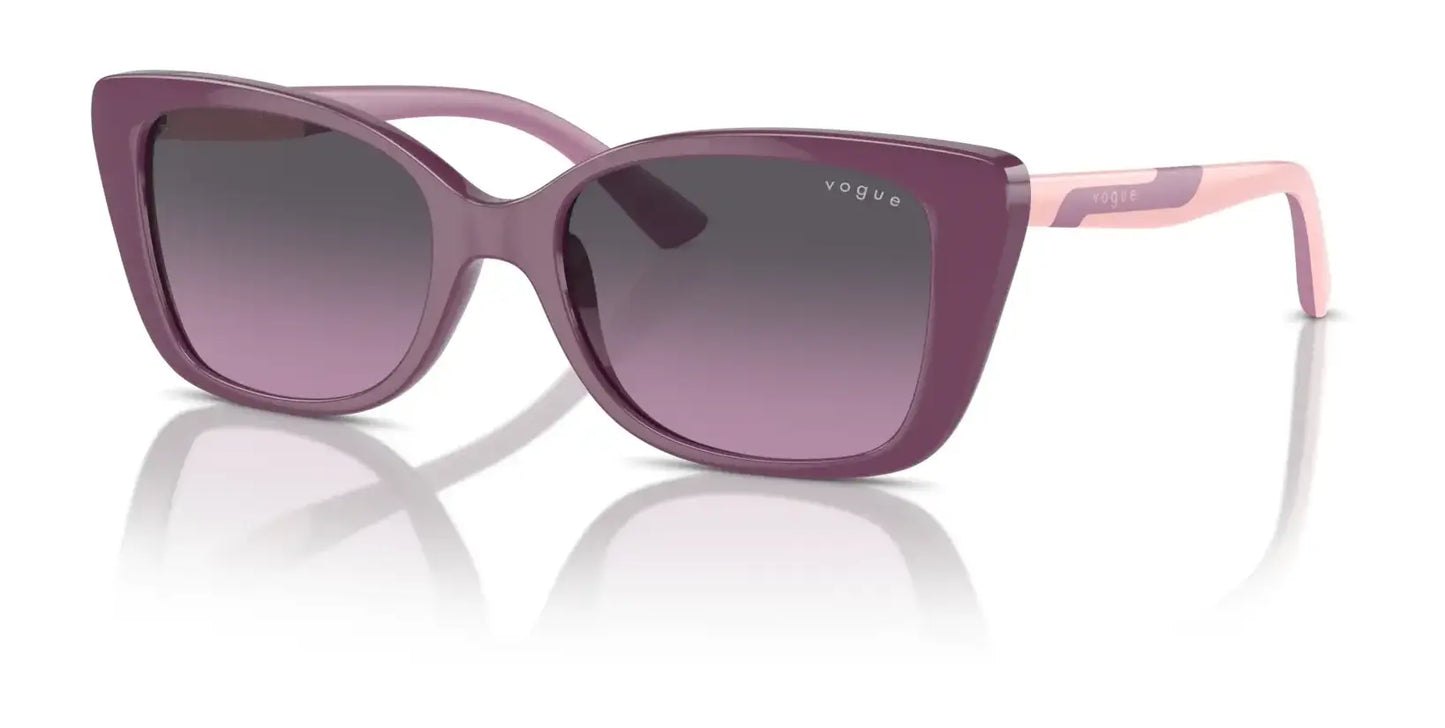 Vogue VJ2022 Sunglasses Full Purple / Light Violet Gradient Grey