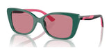 Vogue VJ2022 Sunglasses Full Dark Green / Dark Violet