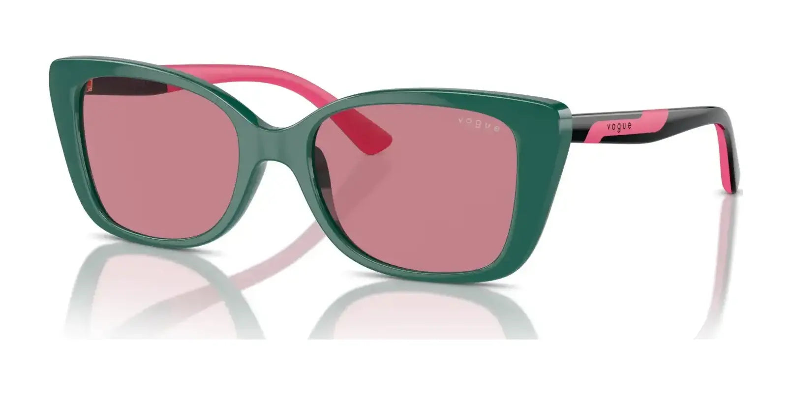 Vogue VJ2022 Sunglasses Full Dark Green / Dark Violet