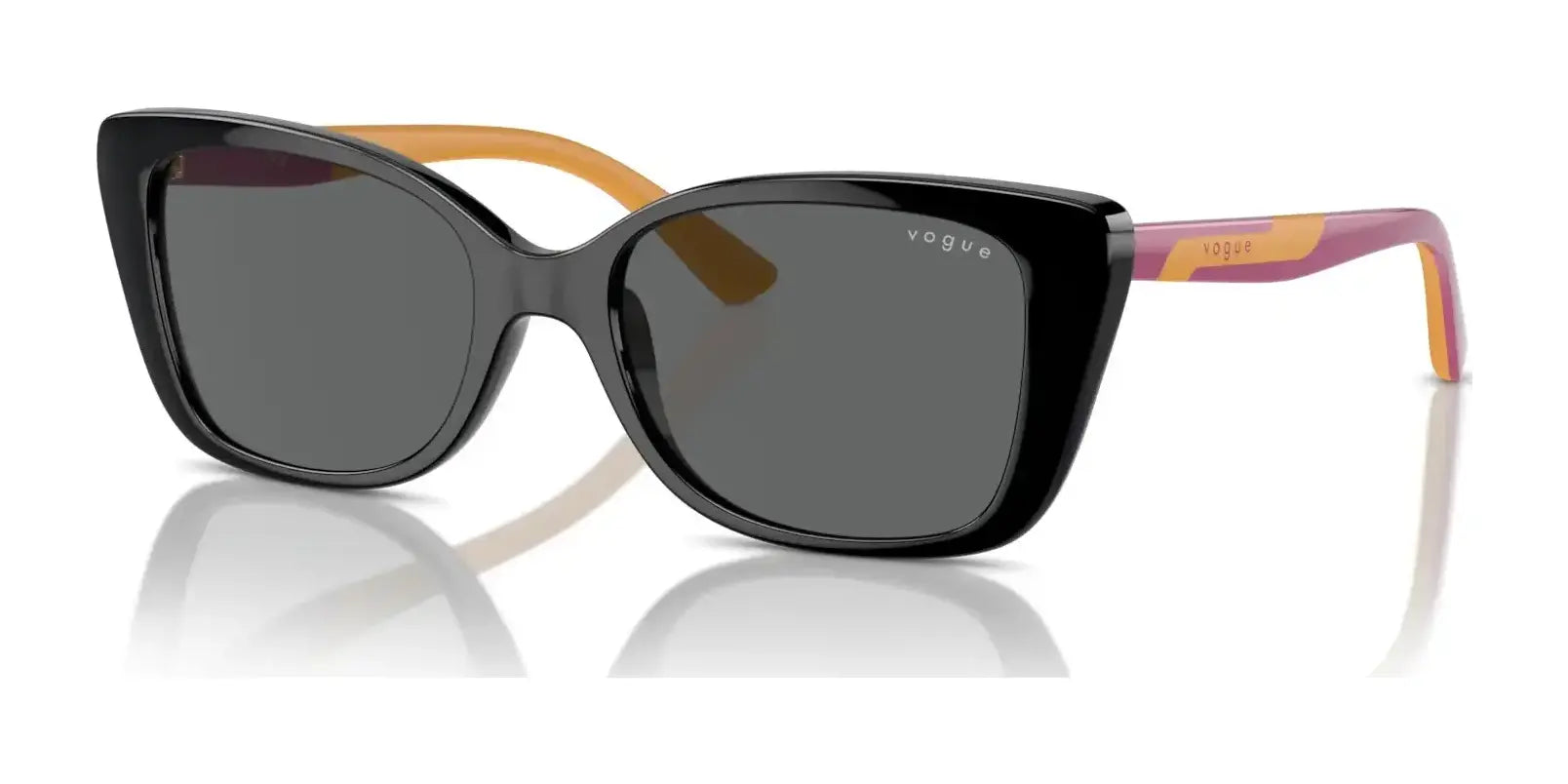 Vogue VJ2022 Sunglasses Black / Dark Grey