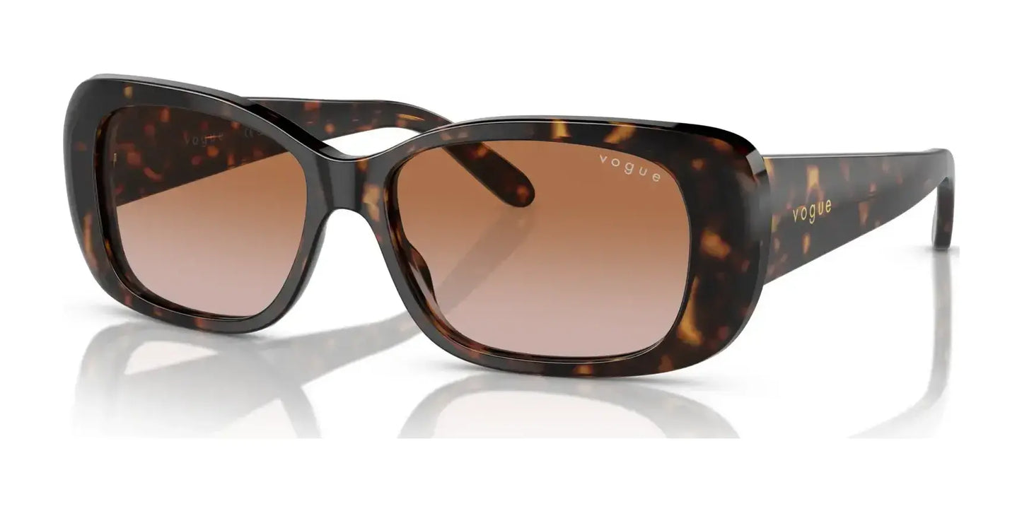 Vogue VO2606S Sunglasses Dark Havana / Brown Gradient