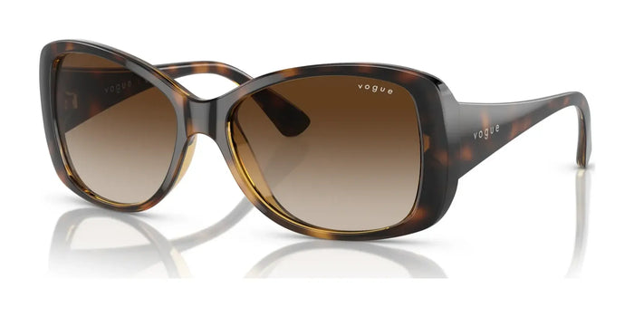 Vogue VO2843S Sunglasses | Size 56 / Dark Havana №W65613 / Brown Gradient (3N 16%)