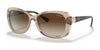 Vogue VO2943SB Sunglasses | Size 55 / Transparent Light Brown / Brown Gradient (3N 16%) №299013