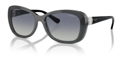 Vogue VO2943SB Sunglasses Transparent Grey / Gradient Blue