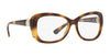 Vogue VO2943SB Eyeglasses | Size 55 / Dark Havana №W6565X / Clear & Ar (0N 92%)