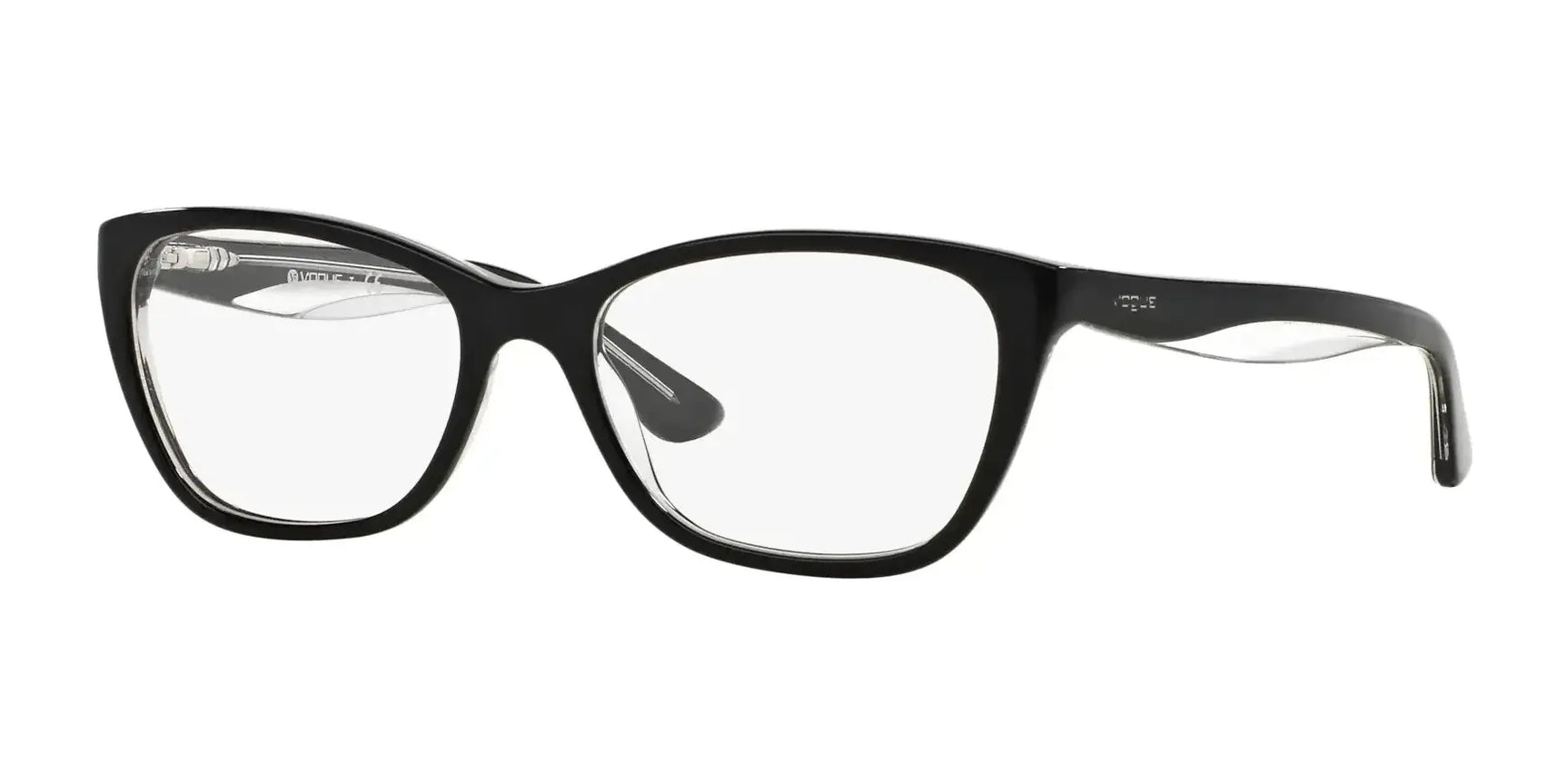 Vogue VO2961 Eyeglasses Top Black / Transparent