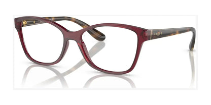 Vogue VO2998 Eyeglasses Opal Dark Red