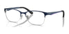 Vogue VO3940 Eyeglasses / Top Brushed Blue/Silver №964S / Size 52