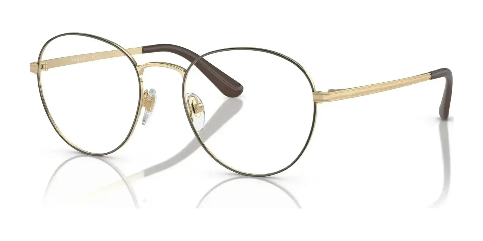 Vogue VO4024 Eyeglasses Top Brown / Pale Gold