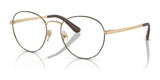 Vogue VO4024 Eyeglasses Top Brown / Pale Gold