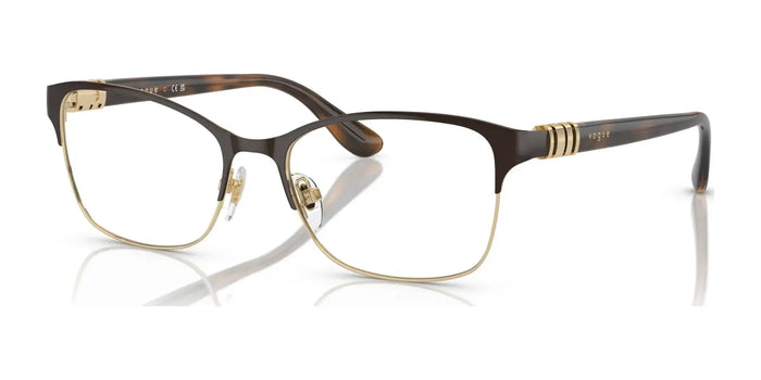 Vogue VO4050 Eyeglasses / Top Brown / Pale Gold №997 / Size 51