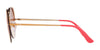 Vogue VO4081S Sunglasses | Size 55 / Rose Gold №50756F / Gradient Pink Mirror Pink (2N 28.9%)