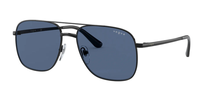 Vogue VO4083SM Sunglasses | Size 55 / Black №352/80 / Dark Blue (3N 15.3%)