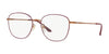 Vogue VO4124D Eyeglasses | Size 52 / Top Bordeaux/Matte Rose Gold №5089