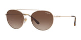 Vogue VO4129S Sunglasses Pale Gold / Brown Gradient